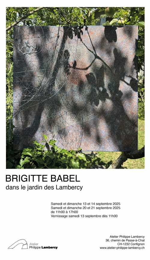 Nouvelle exposition personnelle à l'atelier Philippe Lambercy